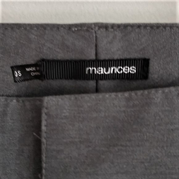 Maurices gray smart skinny pants short 0 - Picture 3 of 7